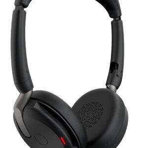 Jabra Evolve2 65 UC Wireless Headphones with Link380a Stereo Black